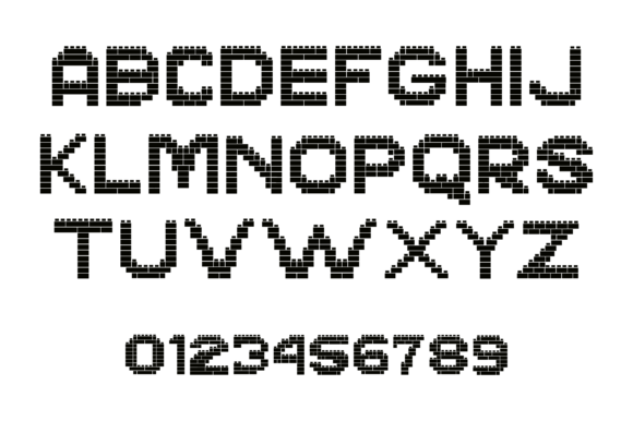 Building Blocks Smart: A Futuristic Font for Modern Design
