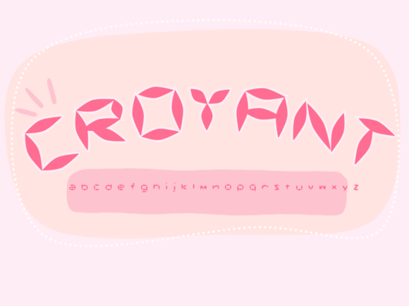 Croyant: The Display Font That Sparks Instant Joy