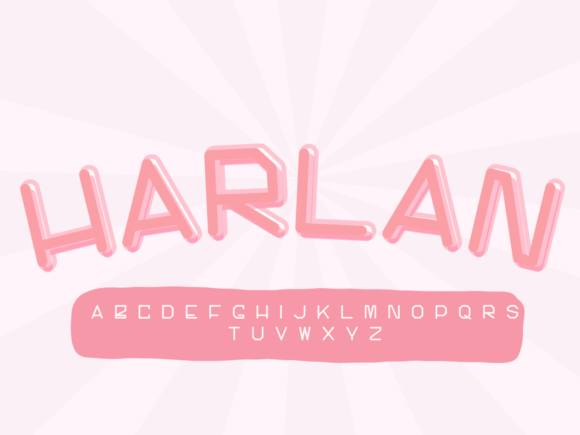Harlan: A Display Font That Commands Attention