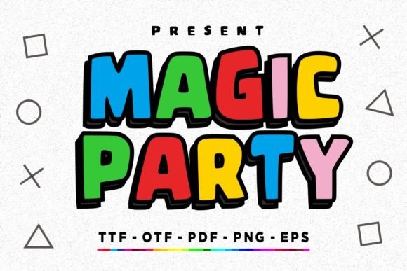 Injecting Energy: When to Use the Magic Party Font