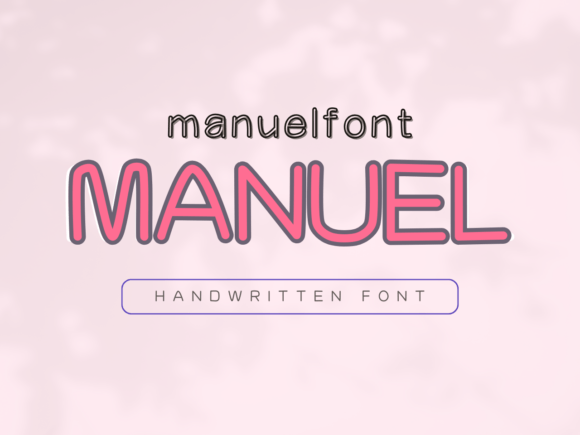 Manuel: The Bold Handmade Font with a Confident Edge