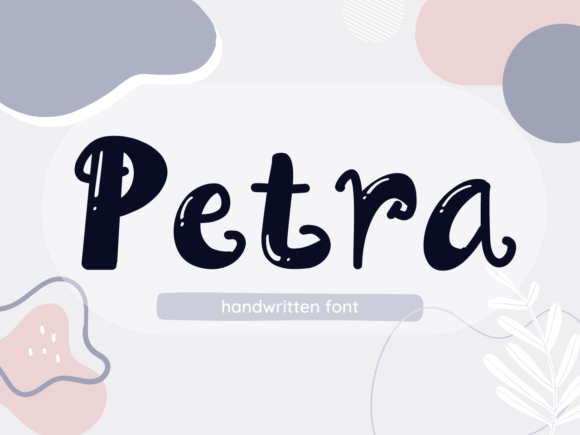 Petra: Crafting Character with Hand-Drawn Brush Fonts
