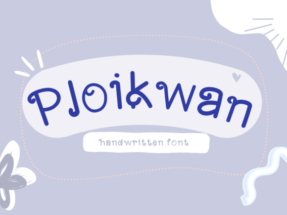 Ploikwan: A Sweet Script for Designs That Need a Personal Touch