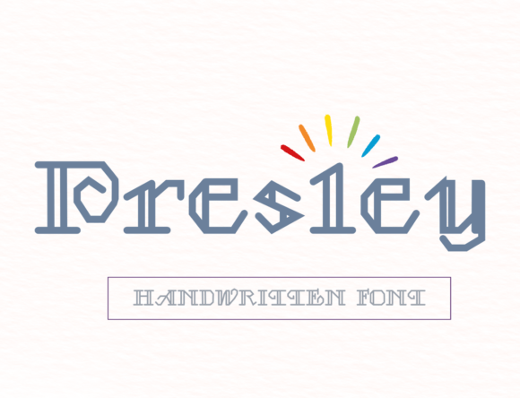 Presley: The Quirky Display Font for Standout Designs