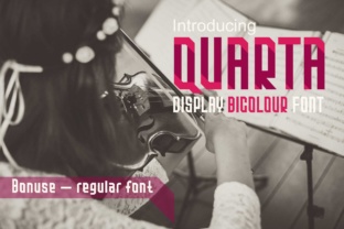 Quarta: A Modern Geometric Typeface for Bold Branding
