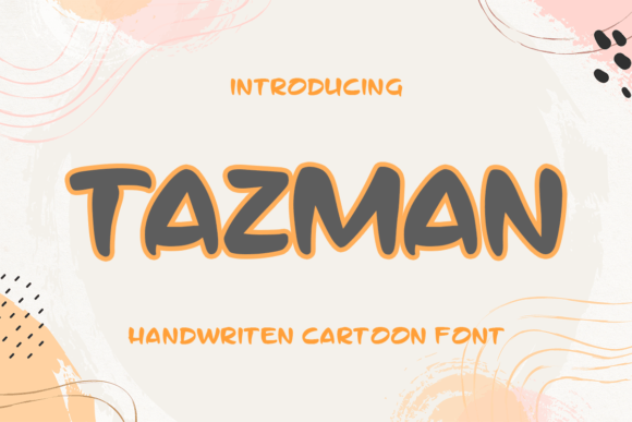 Tazman: A Chunky Display Font That Brings the Fun